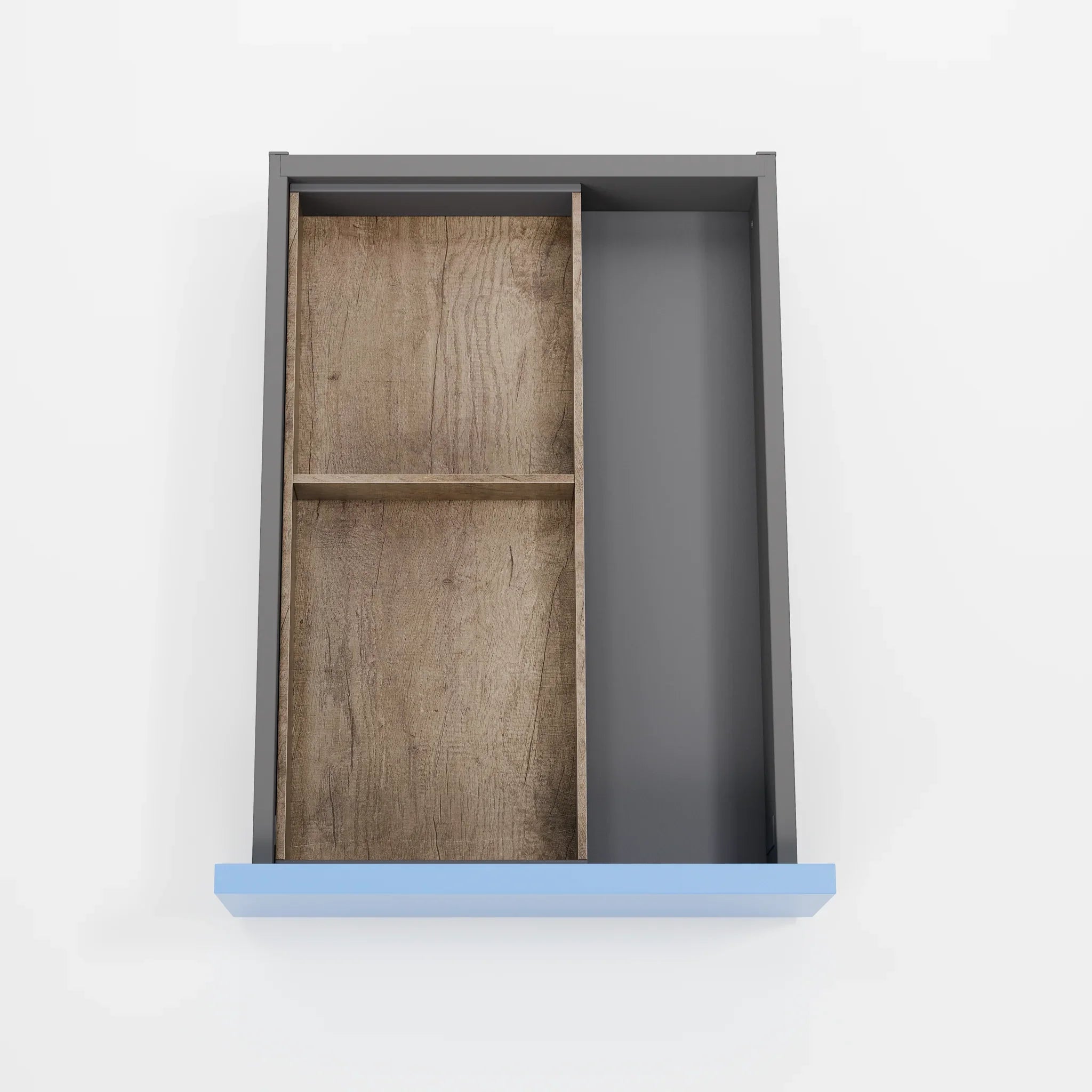 AMBIA-LINE Schubladeneinsatz Holz (20 cm) Rahmen Blum