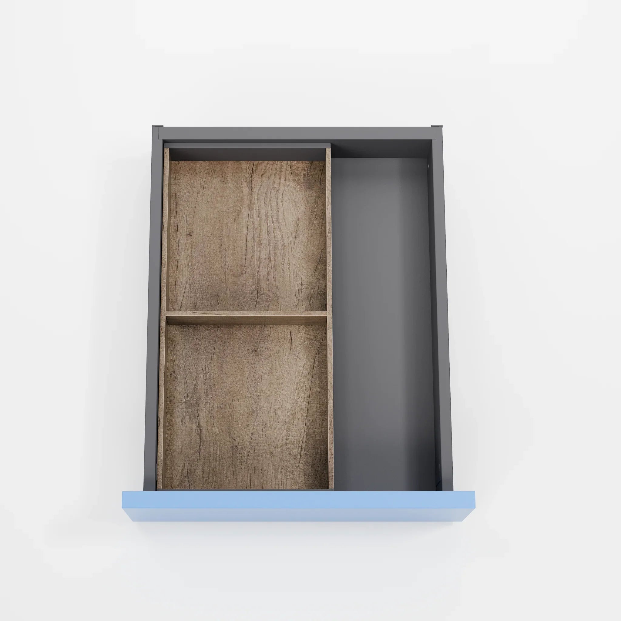 AMBIA-LINE Schubladeneinsatz Holz (20 cm) Rahmen Blum