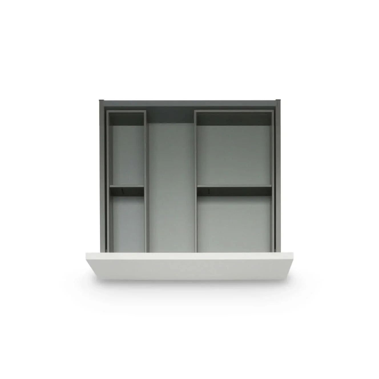 PLAINduo Stahl. Bundle für Besteck & Küchenutensilien (30 cm) Bundle Blum Oriongrau 42.2