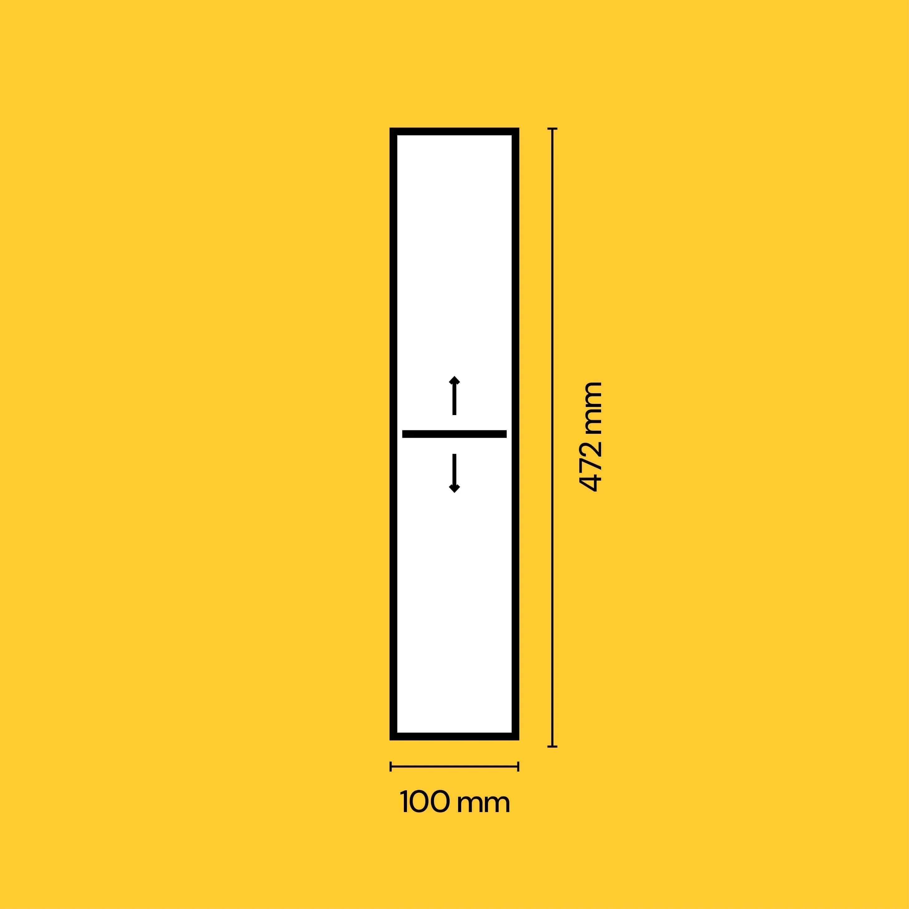 AMBIA-LINE Schubladeneinsatz Holz (10 cm) Rahmen Blum